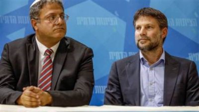 بن غفير وسموتريتش يهددان بإسقاط حكومة نتنياهو في حال وافق على مقترح بايدن