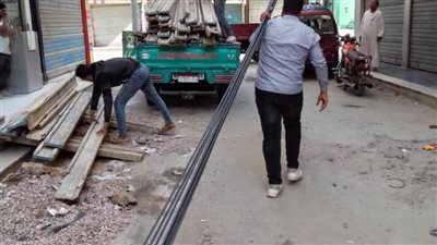 رفع 293 حالة إشغال طريق مخالف خلال حملات مكبرة بنطاق 4 مراكز بالبحيرة