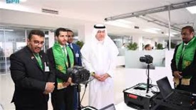 سفير المملكة لدى المغرب يتفقد صالة مبادرة 