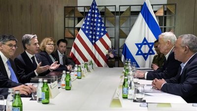 عاجل.. بلينكن يناقش مع جانتس وجالانت مقترح وقف إطلاق النار في غزة