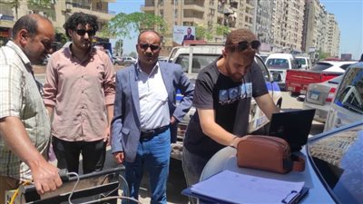 بالصور.. حملة لفحص عوادم السيارات في الغربية تزامنًا مع يوم البيئة العالمي