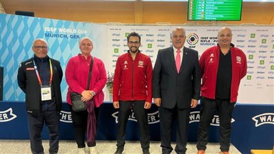 محمد حمدي يحقق إنجازًا كبيرًا في بطولة كأس العالم للرماية بألمانيا