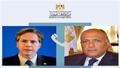 شكري يبحث مع بلينكن مقترح بايدن حول وقف إطلاق النار في غزة