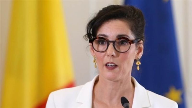 وزيرة الخارجية البلجيكية