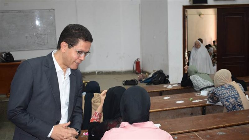 تفقد سير الامتحانات