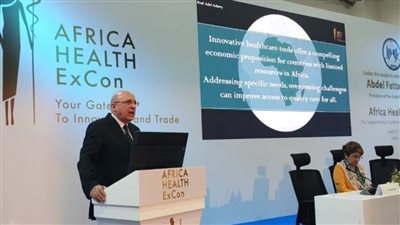 عادل عدوى: المؤتمر والمعرض الطبي الإفريقي يعيد هيكلة الرعاية الصحية في القارة الإفريقية