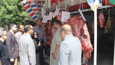 16 محضرا لحملة حماية المستهلك ومعرض دائم للحوم الأضحى ببني سويف