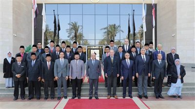 وزير العدل يستقبل قاضي قضاة دولة ماليزيا والوفد المرافق له