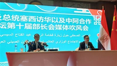 السفير الصيني: زيارة الرئيس السيسي حظيت باهتمام كبير  من وسائل التواصل الصينية