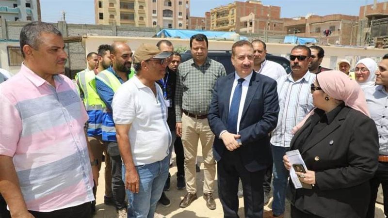 محافظ المنوفية يتفقد