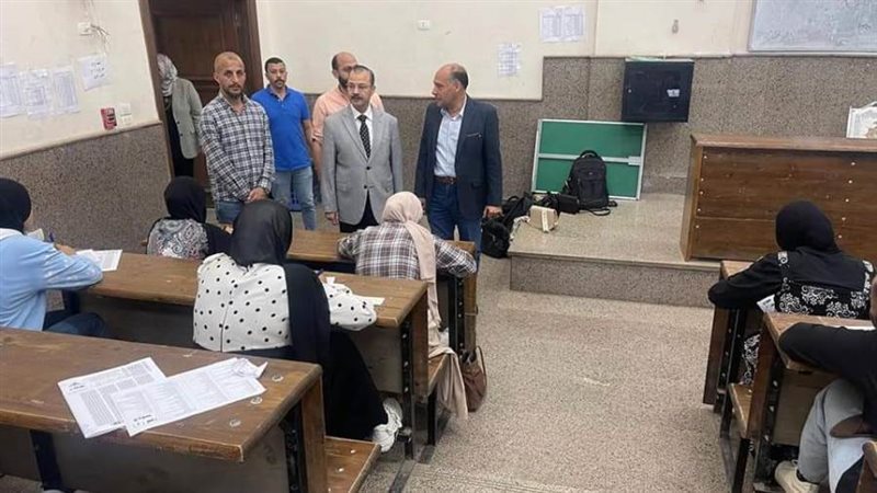 تفقد سير الامتحانات