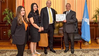 محافظ الإسكندرية يستقبل سفير أستراليا لبحث سبل التعاون المشترك