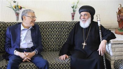 محافظ المنيا يتفقد دير جبل الطير في أول أيام مولد السيدة العذراء