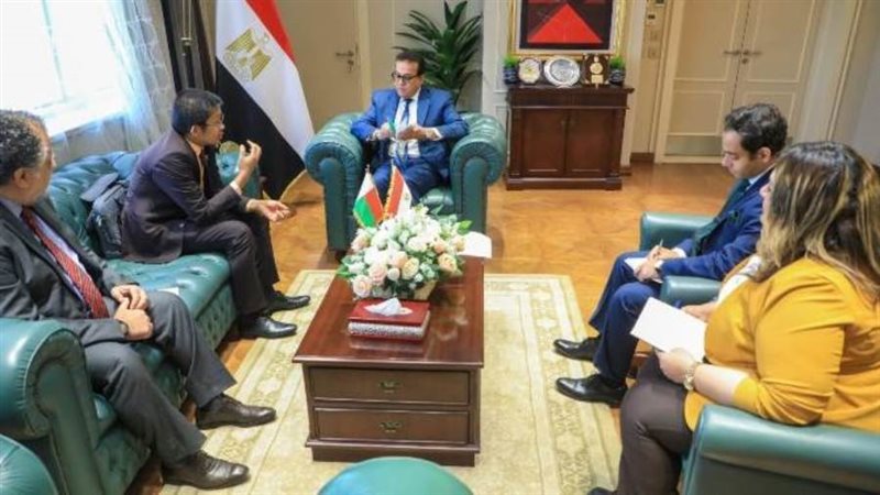 وزيرا صحة مصر ومدغشقر