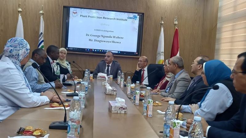 جانب من لقاء وفد