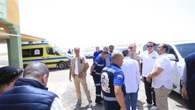 في زيارة مفاجئة.. وزير الصحة يوجه برفع كفاءة نقطتي إسعاف بطريق «مصر إسكندرية الصحراوي»
