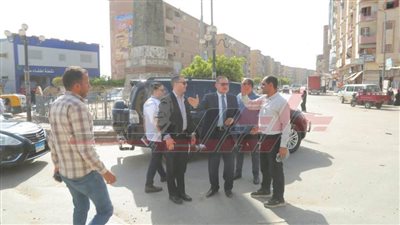 محافظ كفر الشيخ يقود حملة لإزالة الإشغالات 