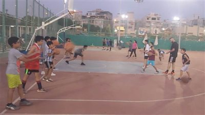 تدريبات مهارية وخطط وتسديدات قوية أذهلت الحضور لفرق كرة السلة بزهور التجمع الخامس 