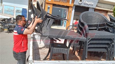 حملات مكبرة لإزالة الإشغالات بدسوق في كفر الشيخ 