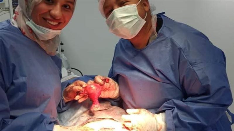 جانب من اجراء العمليات