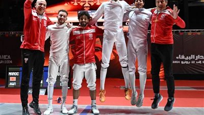 مصر تحصد ذهبية منافسات الفرق في بطولة إفريقيا لسلاح سيف المبارزة