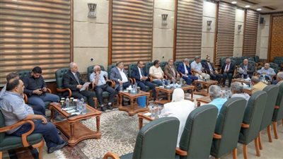 هيئة مكتب النقابة العامة تلتقي رؤساء النقابات الفرعية 