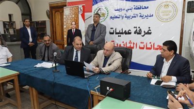 في يومها الأول: انتظام امتحانات طلاب الثانوية العامة ببني سويف