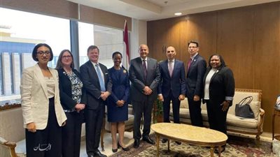 مساعد وزير الخارجية يعرب عن التطلع للارتقاء بالعلاقات الاقتصادية والتجارية مع الولايات المتحدة بما يحقق المنفعة المتبادلة