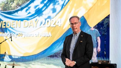 السفير السويدى بالقاهرة:50 مليون دولار مساعدات من السويد لغزة