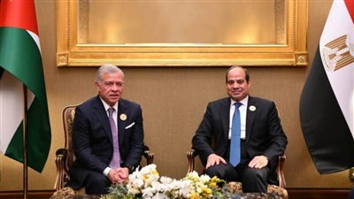 عاجل.. الرئيس السيسي يلتقى عاهل الأردن