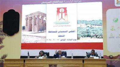 محافظ الوادي الجديد يترأس اجتماع المجلس التنفيذي للمحافظة  