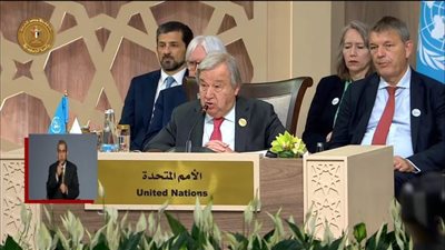 عاجل ..جوتيريش: 75% من سكان غزة تعرضوا للنزوح 