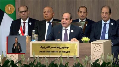عاجل..الرئيس السيسي: مسؤولية الأزمة الإنسانية غير المسبوقة في غزة تقع مباشرة على الجانب الإسرائيلي