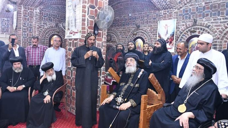 وصول البابا تواضروس