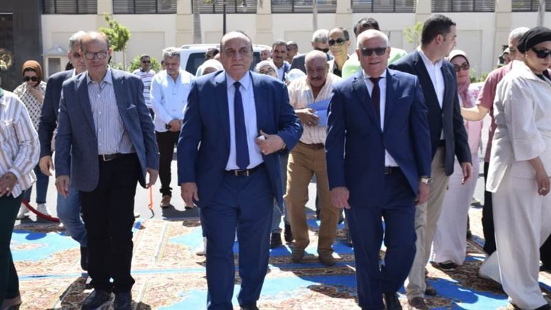 افتتاح شارع اللواء