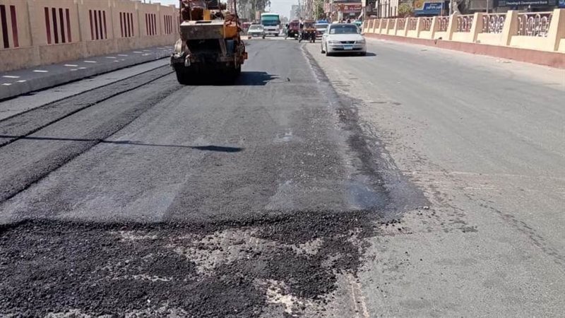 رصف الطرق بالمراكز