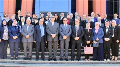 افتتاح مبنى مجمع النيابات الإدارية بمدينة 