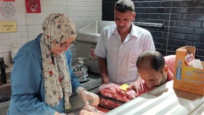 بيطري المنيا يضبط نصف طن لحوم غير صالحة بالأسواق