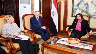 وزيرة الهجرة وسفير الاتحاد الأوروبي يبحثان التعاون في ملف التدريب والتوظيف