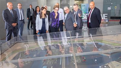 وزيرة التعاون الدولي ورئيسة بنك التنمية الجديد تزوران المنطقة الاقتصادية لقناة السويس