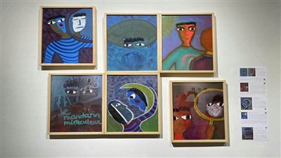 فنان فنلندي في بكين يفتتح معرضه الفردي بعنوان 