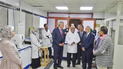 افتتاح أحدث معمل تحاليل ووحدة المناظير بمستشفى القلب والصدر الجامعي بالمنيا