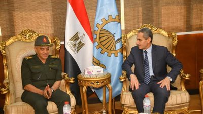  بالصور.. محافظ الغربية يستقبل ممثلى جهاز  الخدمة الوطنية  للتعاون فى إقامة مشروعات خدمية وتنموية 