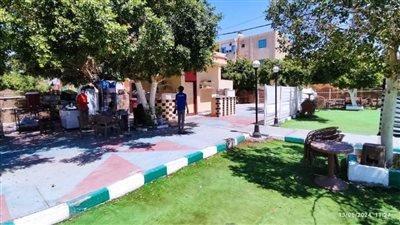 تجهيز الحدائق والمتنزهات استعداد لعيد الاضحي في الوادى الجديد