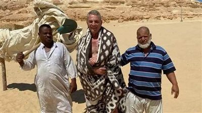 عاجل.. الدفن في رمل 