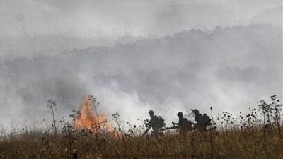 عاجل.. 4 فرق إطفاء تحاول إخماد حريق كبير في شمال إسرائيل