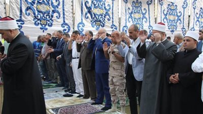 مئات الآلاف يؤدون صلاة عيد الأضحى المبارك في 148 ساحة ببني سويف