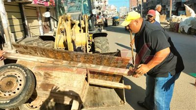 حملات مكبرة لإزالة الإشغالات بسيدي سالم