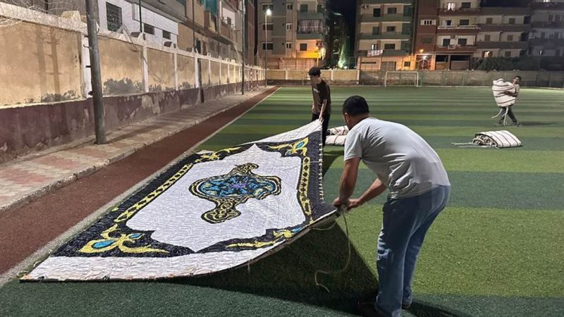 استعدادات مركز شباب