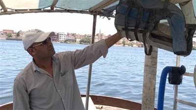 حملات مكثفة لفحص المعديات الواقعة على المجاري المائية خلال إجازة العيد.. «صور»